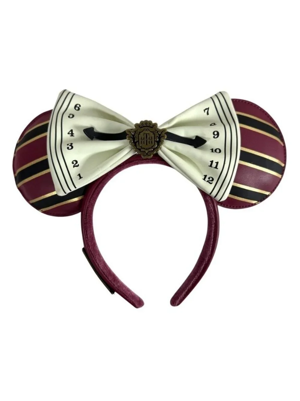 Disney Parks Loungefly Tower Of Terror Glow In Dark Bow Minnie Ears Headband